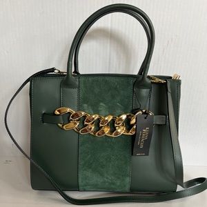 NWT Luana ferracuti Italian leather style 1090 satchel